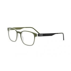 NEW MOREL men's 30287l square eyeglasses in green